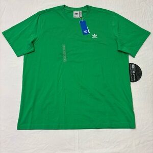 Adidas Originals Trefoil Ess Tee Energy Green T-Shirt JN0235 Men’s Size XXL